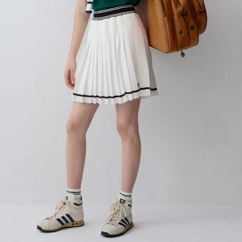 Teenie Weenie Casual Short Skirts Women's White-3