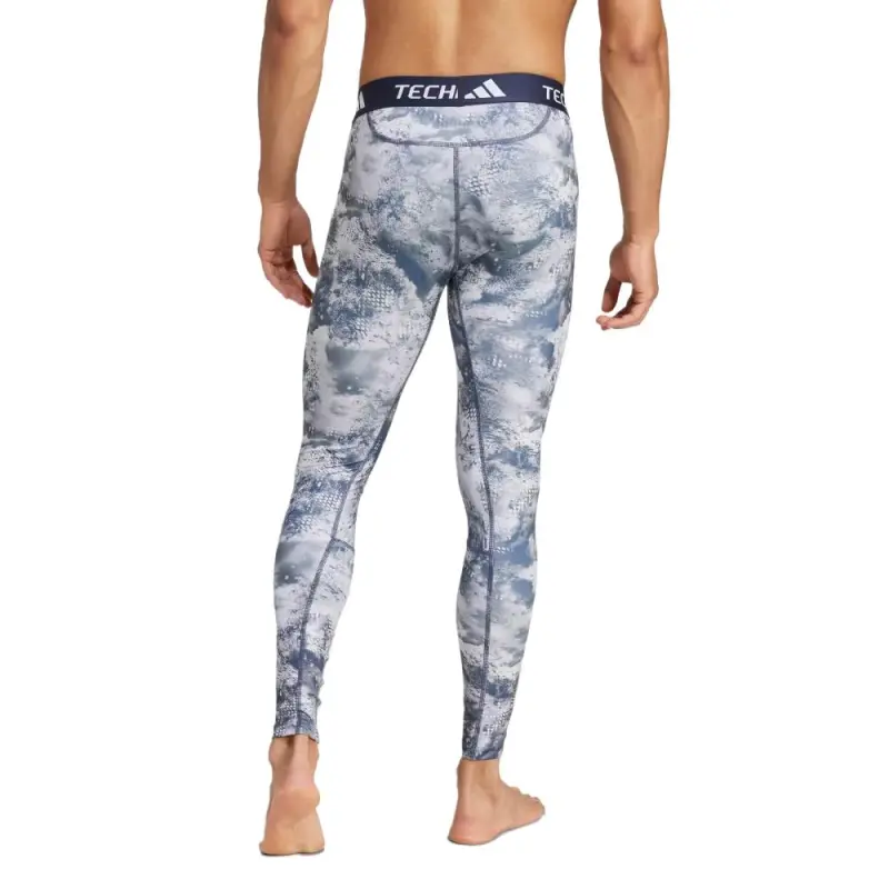 Adidas Free Shipping With AdiClub Techfit Training Allover Print Long Tights-2