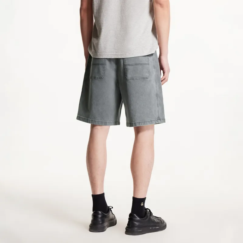 JACK JONES· Denim Shorts Men's Dark Gray-3