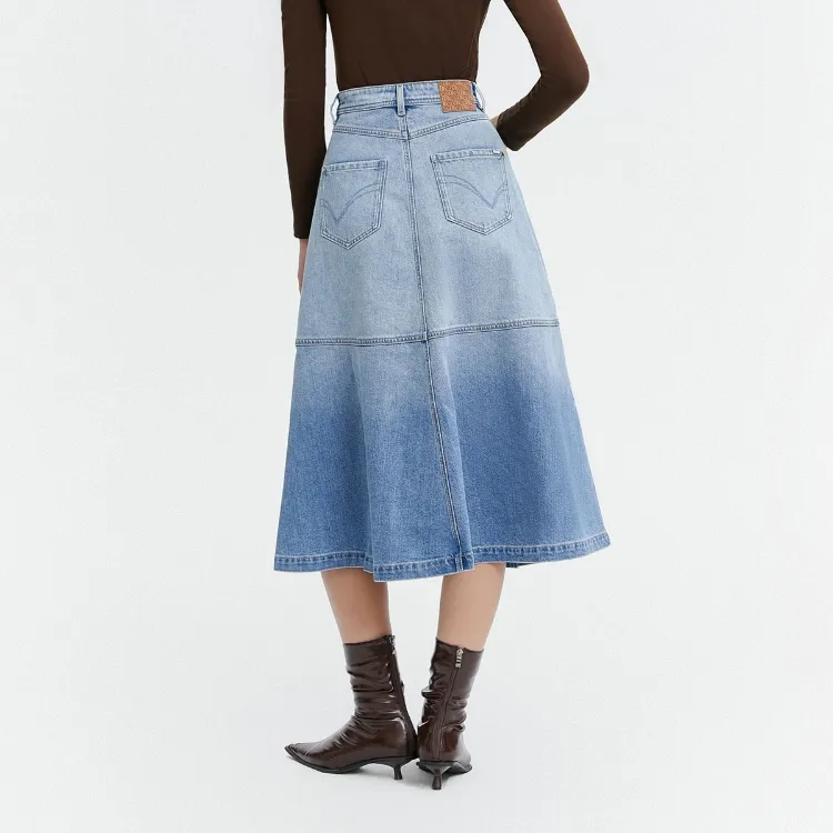 ONLY Denim Long Skirts Women's-3