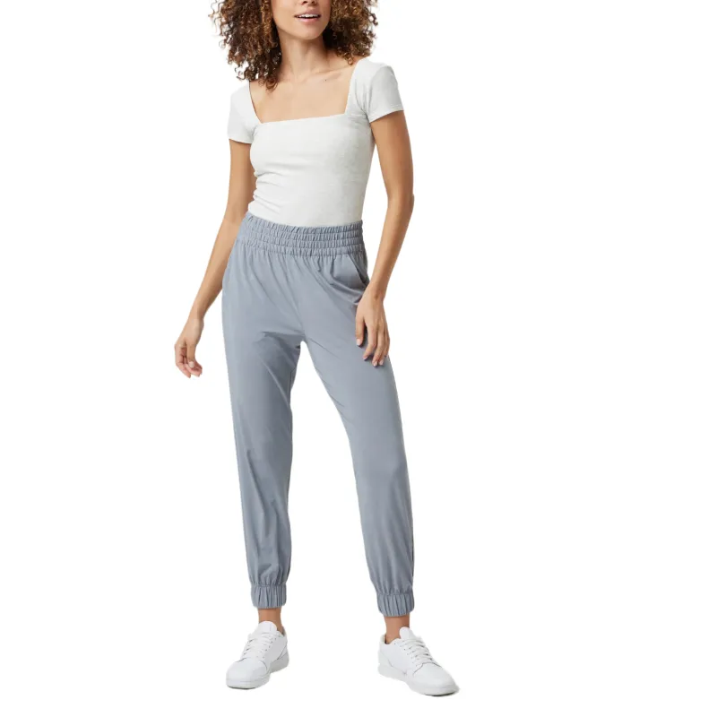 Vuori Knitted Sweatpants Women's Gray-2
