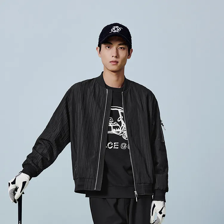 PEACEBIRD MEN Jackets Men Black 1 Loose Fit-2