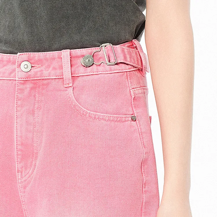 LEDIN Jeans Women's Pink-5