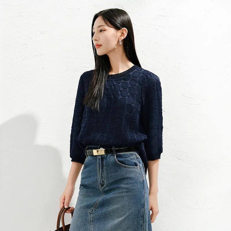 JZ. ANNAKRO Chiffon Shirt Women's-4