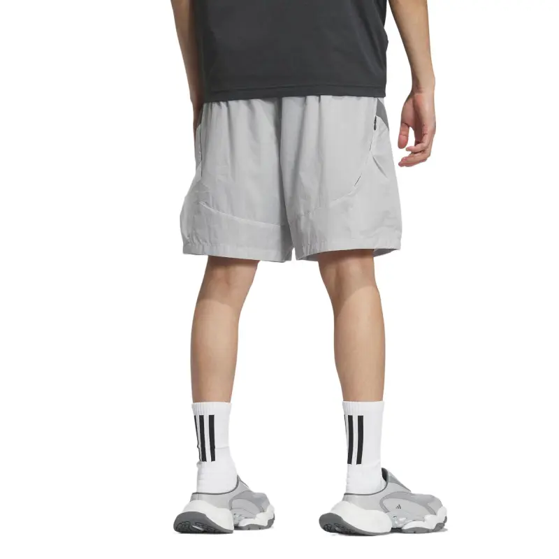 Adidas FOS FUTURE STYLE WOVEN SHORTS Casual Shorts Men's Light Gray-2