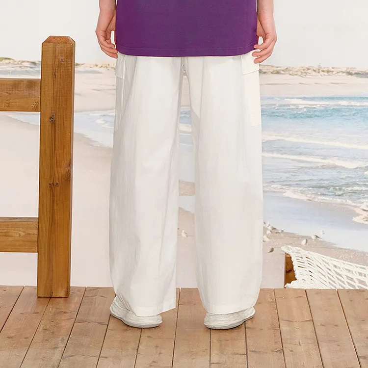 INXX Casual Pants Unisex White-4