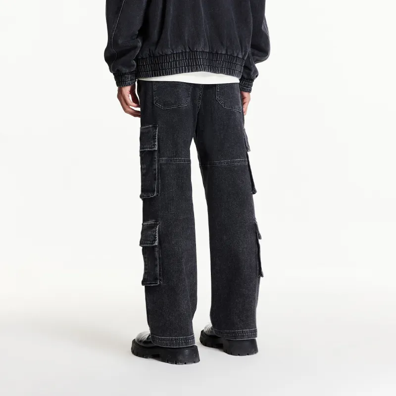 JACK JONES· Jeans Men's Dark Gray Denim-3