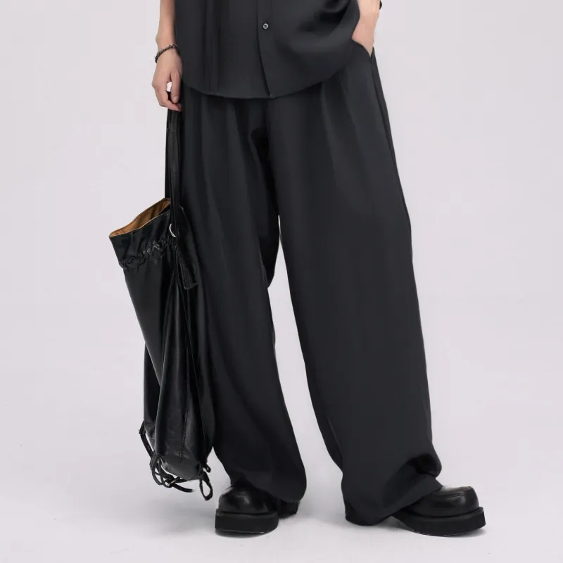 HERBEL Casual Pants Men Black-2