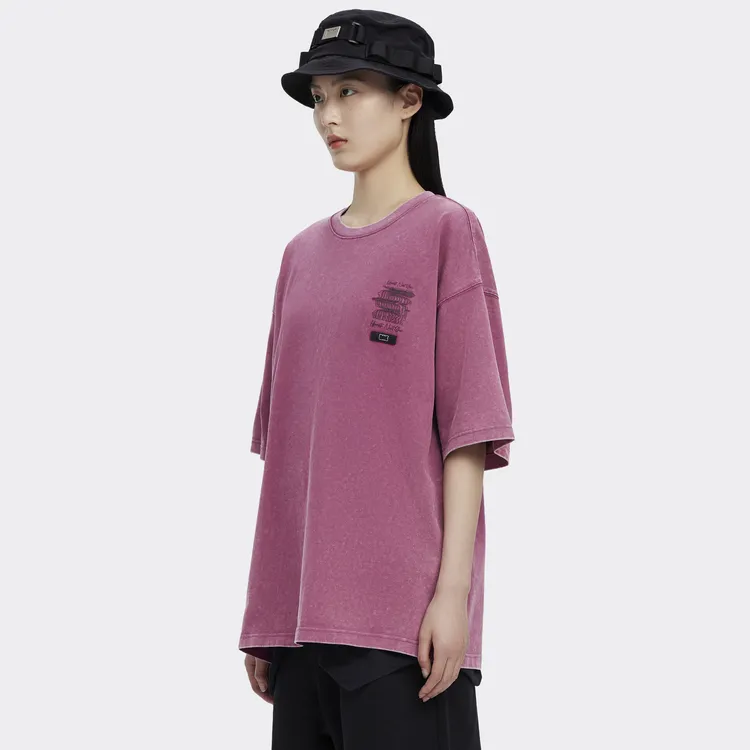 LNG T-Shirts Unisex Plum Purple-4