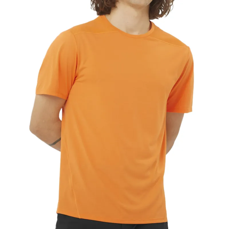 SALOMON OUTLINE T Shirt Men's Orange-1