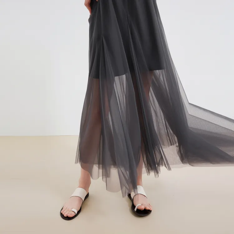 ELLE Fun Series Casual Long Skirt Women's-5