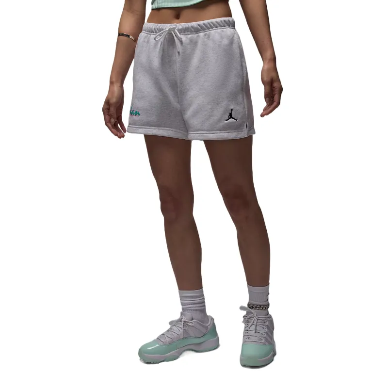 Jordan Casual Shorts Women's Gray-2