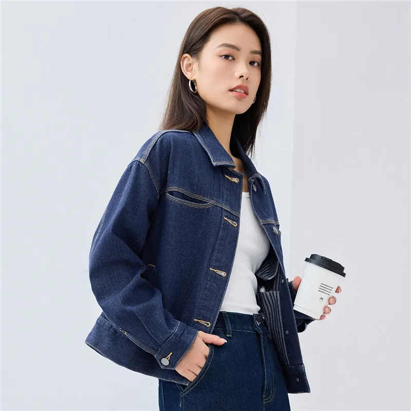 UNIQLO Denim Jackets Women's-12