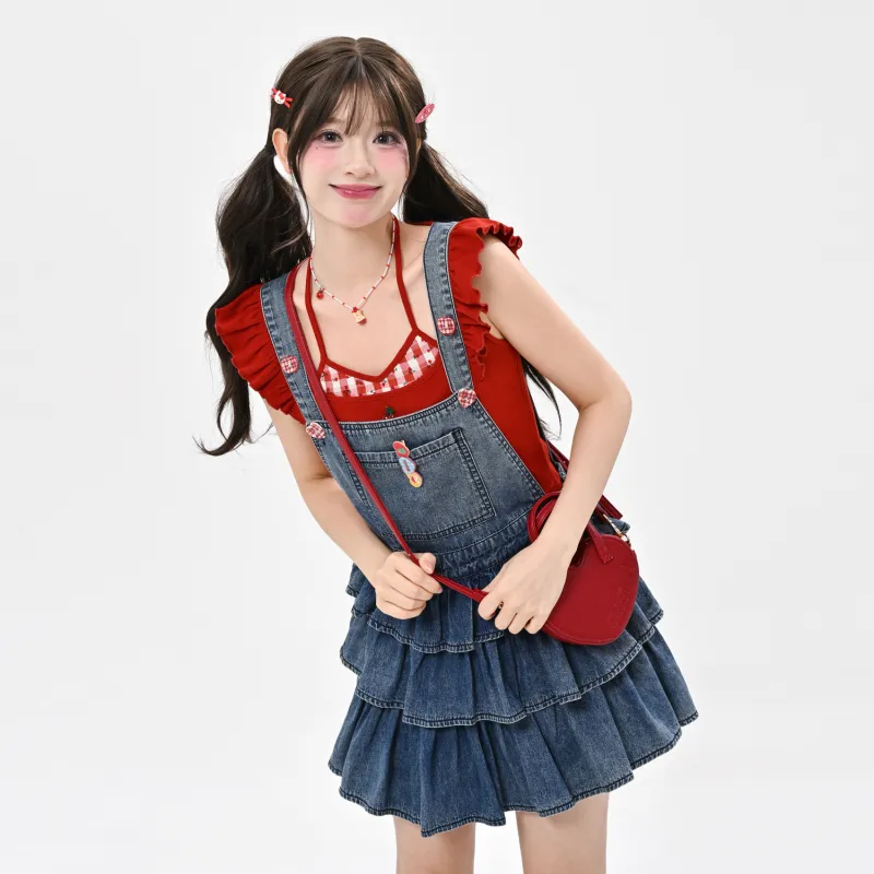 SNBL Two Piece Skirt Sets Women's-6