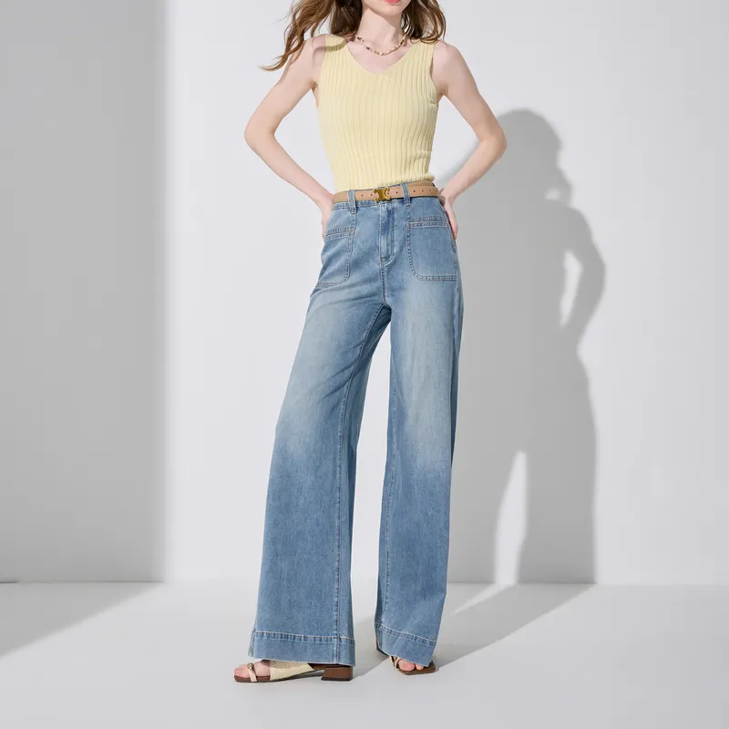 3COLOUR Jeans Women's Haze Blue-6