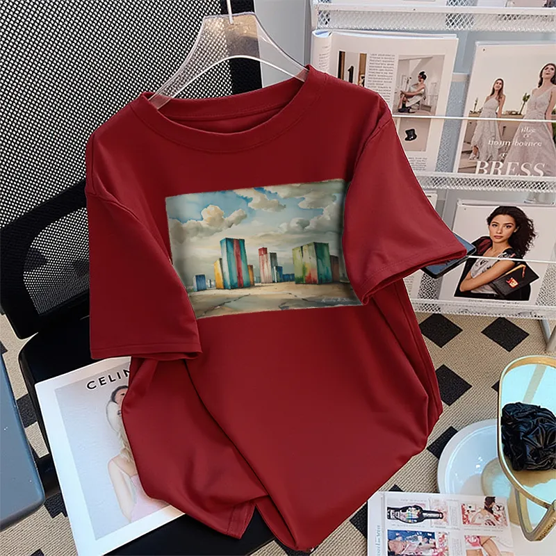 FAIRWHALE T Shirts Women's-8