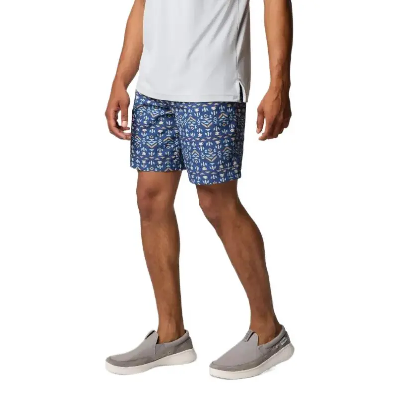 Columbia PFG Super Backcast Casual Shorts Men's Blue-2