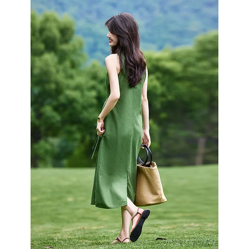 A Paradise For Awakening Sleeveless Dress Women's-4