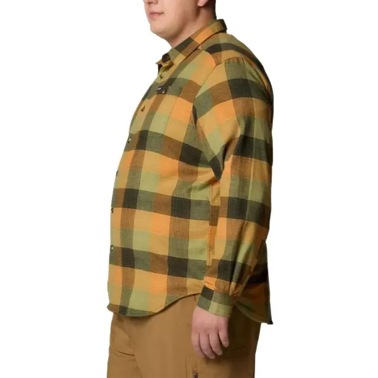 Columbia Cornell Woods Flannel Long Sleeve Shirt Shirt Men's Green-2