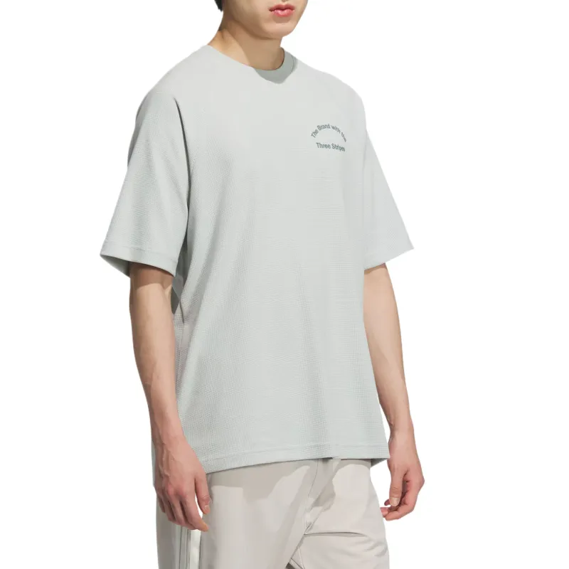 Adidas GFX T Shirt Men's Miracle Silver-2