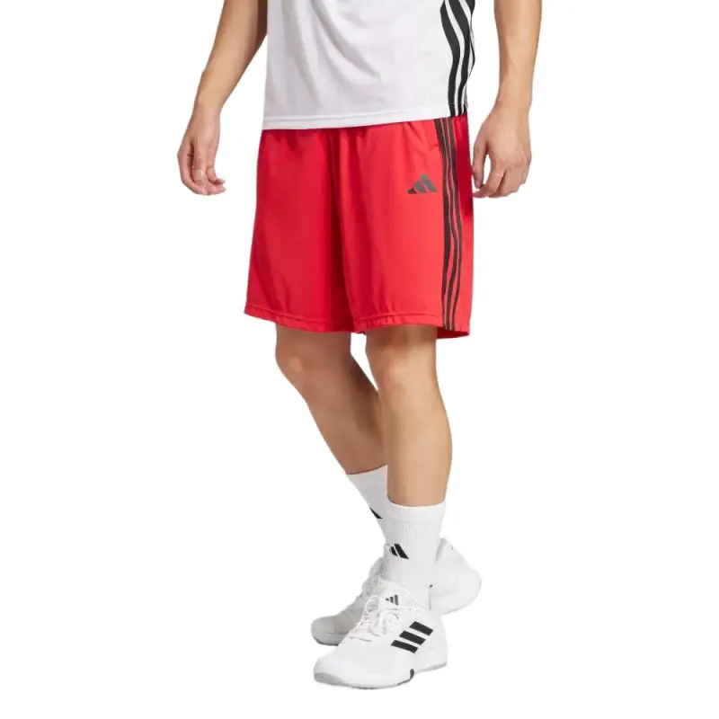 Adidas Free Shipping With AdiClub Train Essentials Piqué 3 Stripes Training Shorts-1
