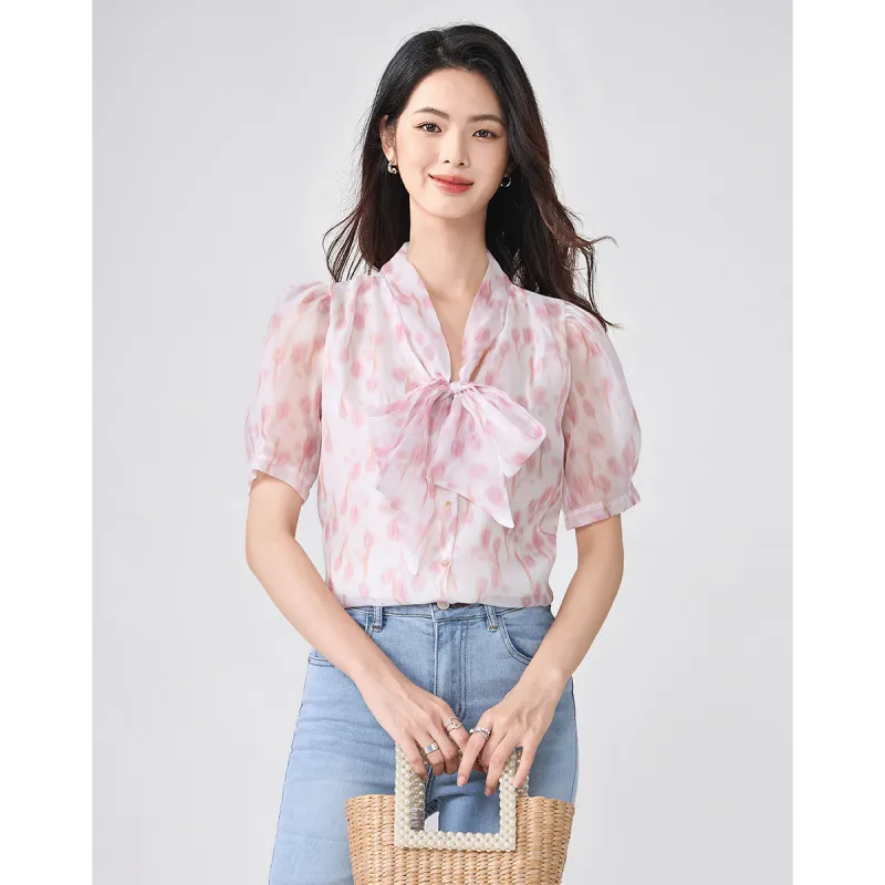 Love Elaine Summer Shirt Loose Fit Women's-1