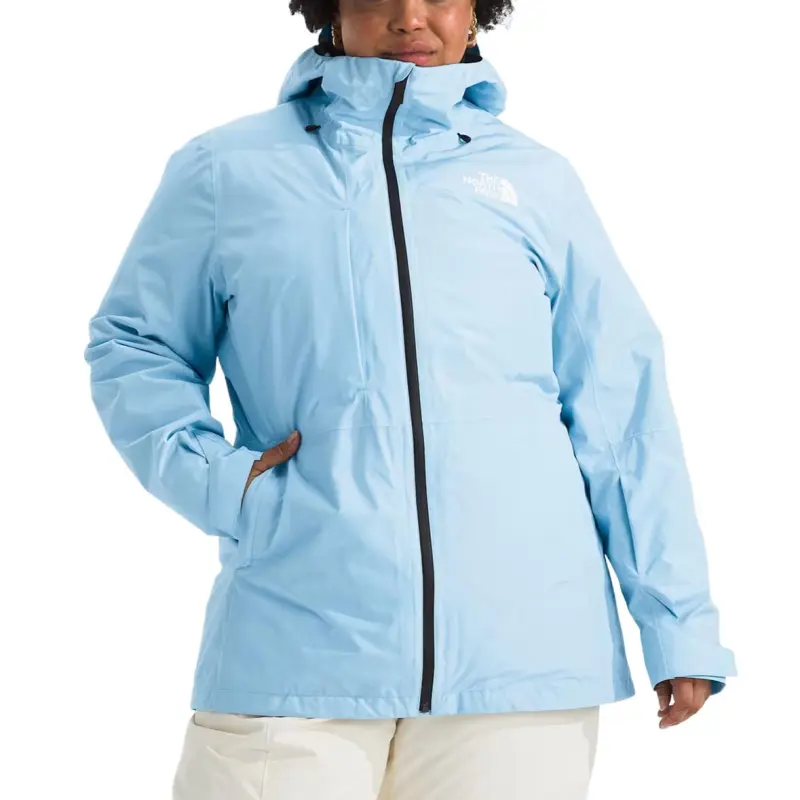THE NORTH FACE ThermoBall Plus Snow Triclimate Jacket Women's Sky Blue-1