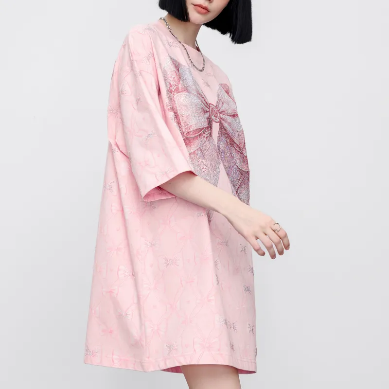 TCH Long Sleeved Dresses Women's Pink-2