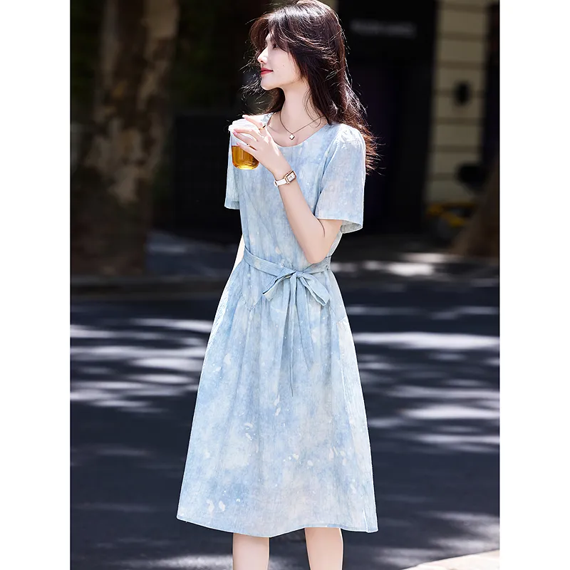 A Paradise For Awakening Short Sleeved Dress Women's-5