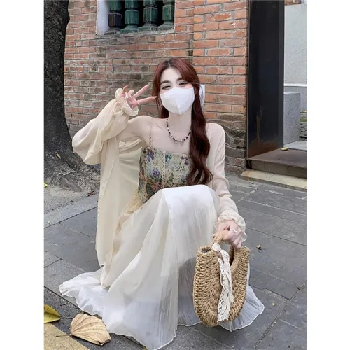XIANSINIAO Two Piece Skirt Sets Women's Image Color