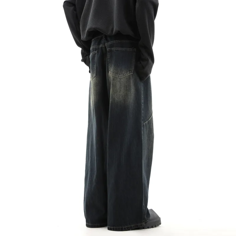 CUWU Jeans Unisex Vintage Blue-5