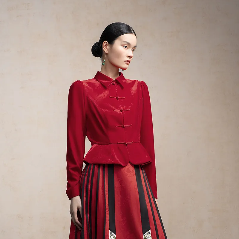 A LIFE ON THE LEFT Cropped Coat Women's-11