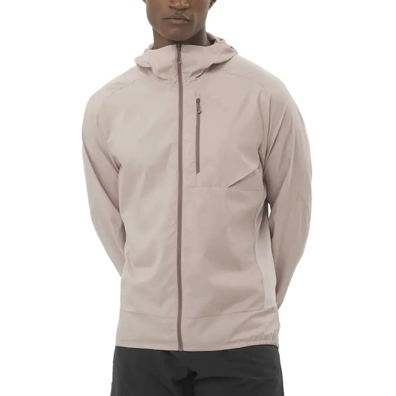 SALOMON BONATTI CROSS WIND Jackets Coats Men's Light Brown Gray-2