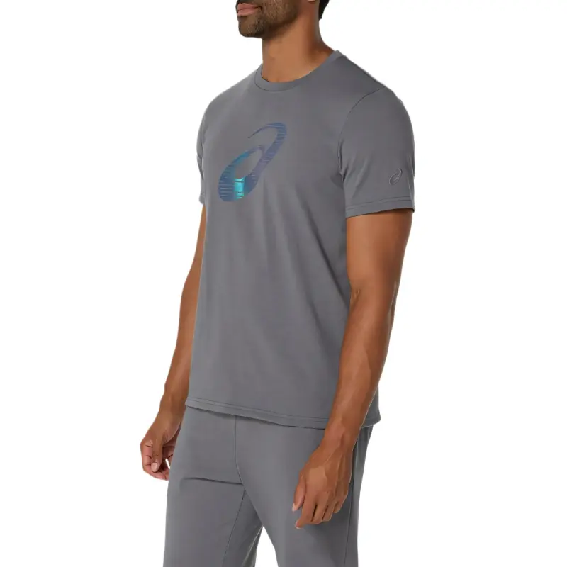 Asics T Shirt Men's Carbon Gray 022-2
