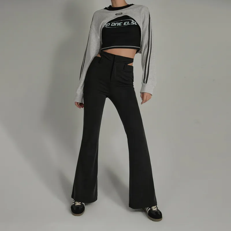 NO ONE ELSE Casual Pants Women's Black-2