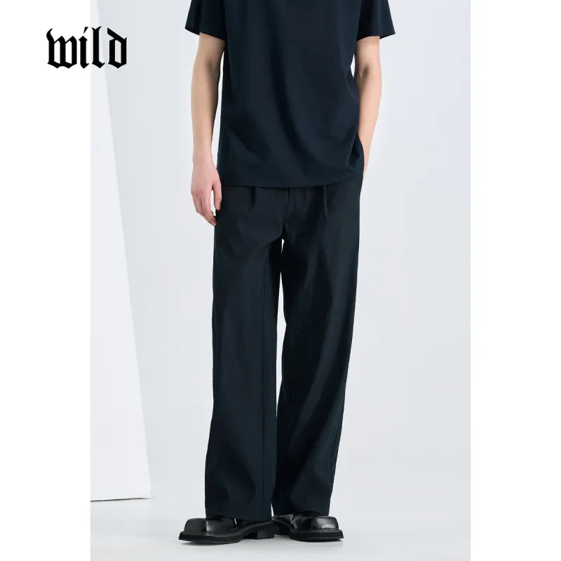 WILD LEADER Casual Pants Men-2
