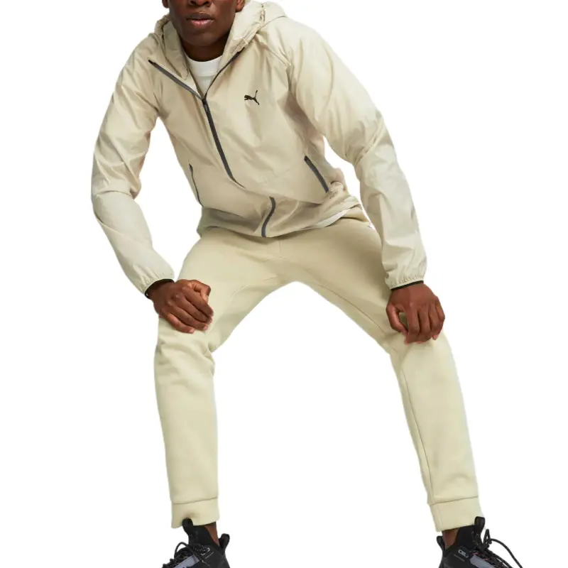 PUMA Warm And Quick Dry Windbreaker Jacket Men's Ecru-2