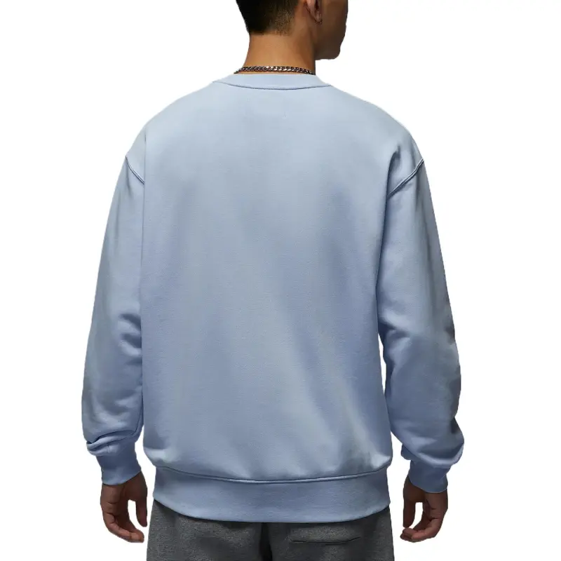 Jordan Brooklyn Fleece Sweatshirt Men's Hydro Blue/White-1