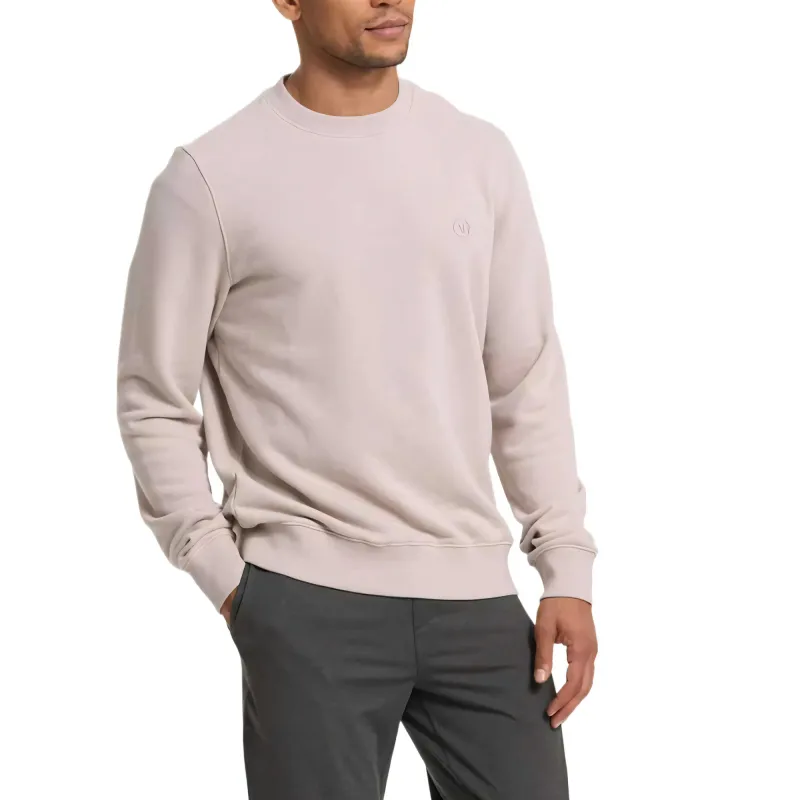 Vuori FW/AW22 Cypress Sweatshirt Men's White/Dark Salt-1
