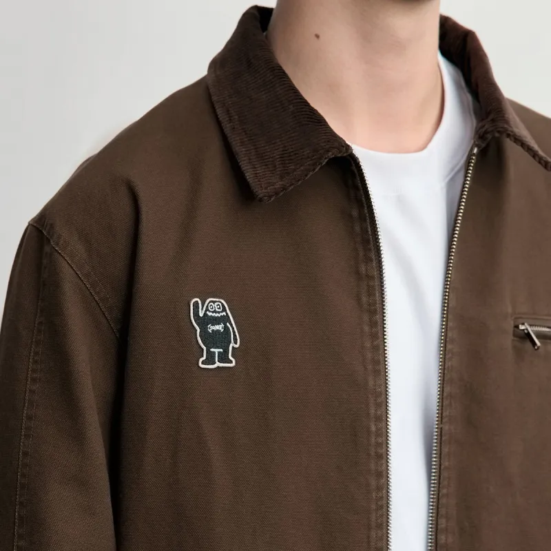 MYSAMESAME AW24 Jackets & Coats Unisex Coffee Brown-4