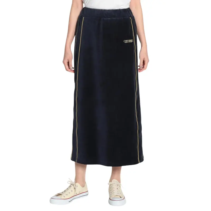 Converse CVC Casual Long Skirts Women's Black-2