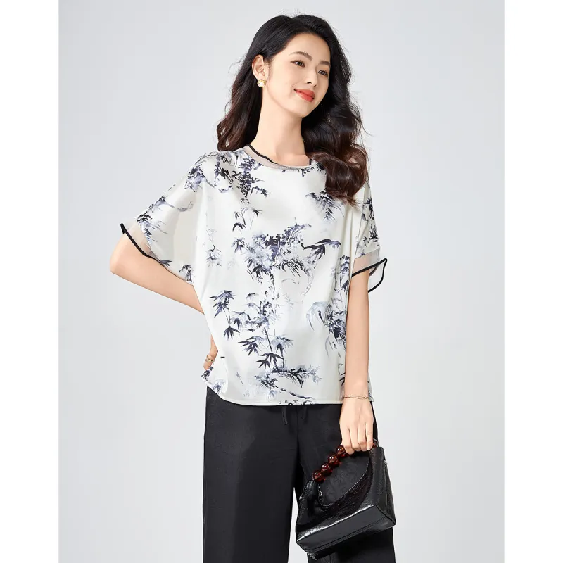 Love Elaine Shirt Women's White-3