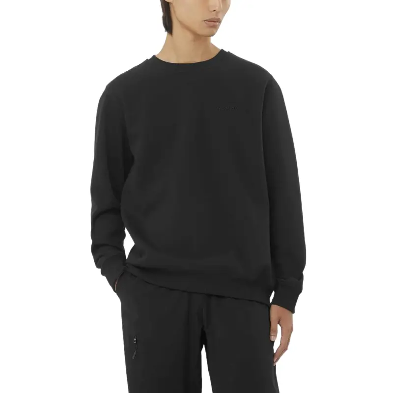 SALOMON Sweater Men's Pitch Black-1