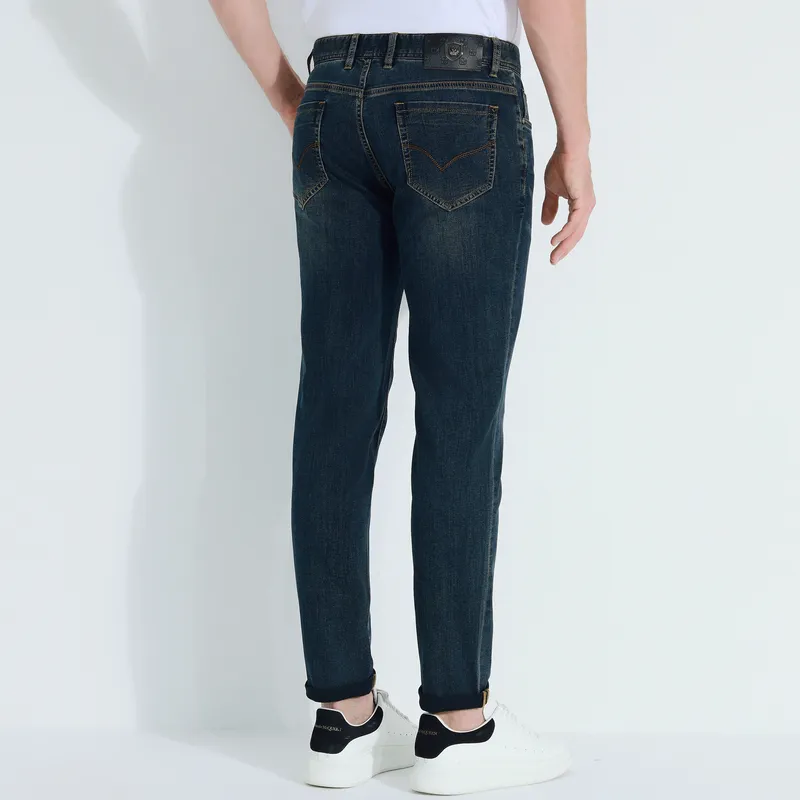 Raidy Boer Jeans Men's Dark Blue-4