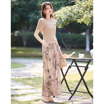 Like The Age Of Water Skirt Set Women's Wheat