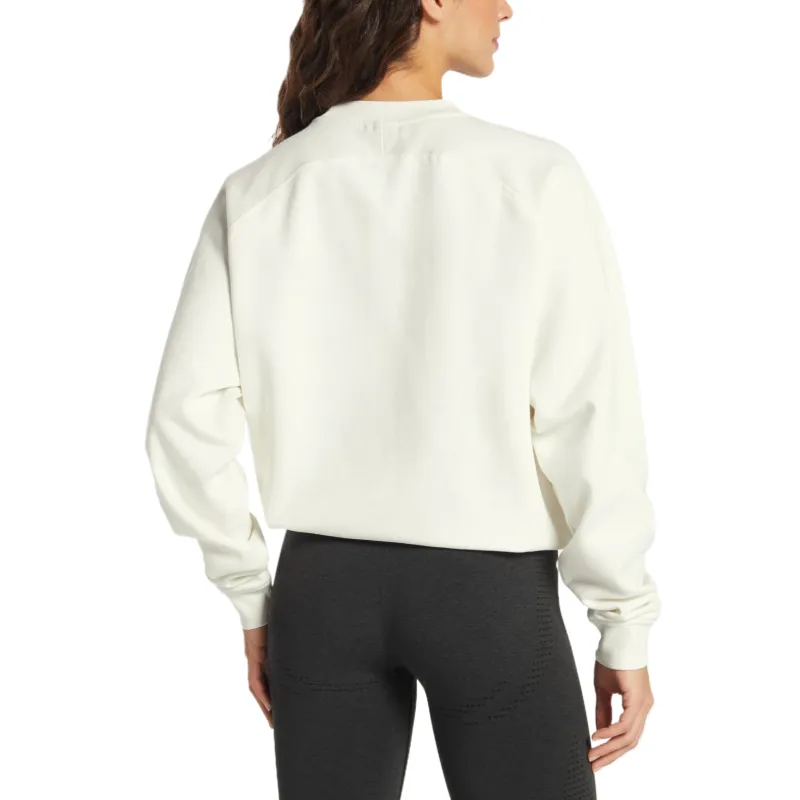 GYMSHARK Sweatshirt Women's Soft White-1