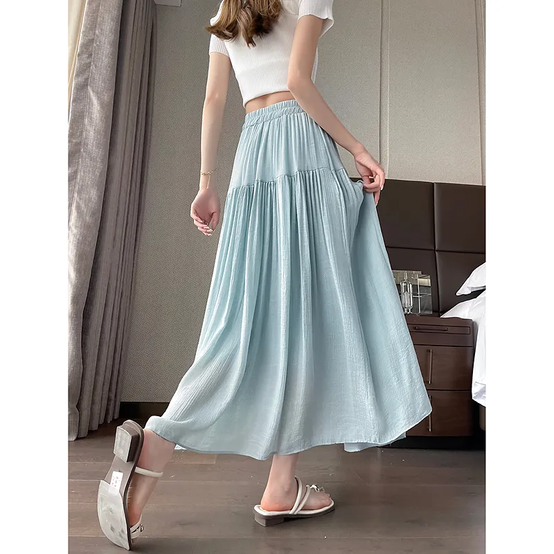 A Paradise For Awakening Casual Long Skirt Women's-4