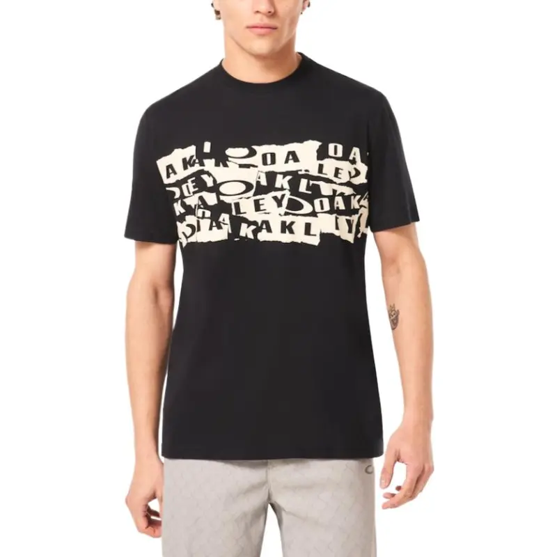 Oakley Golf Ransom T-Shirt Men's Black-3