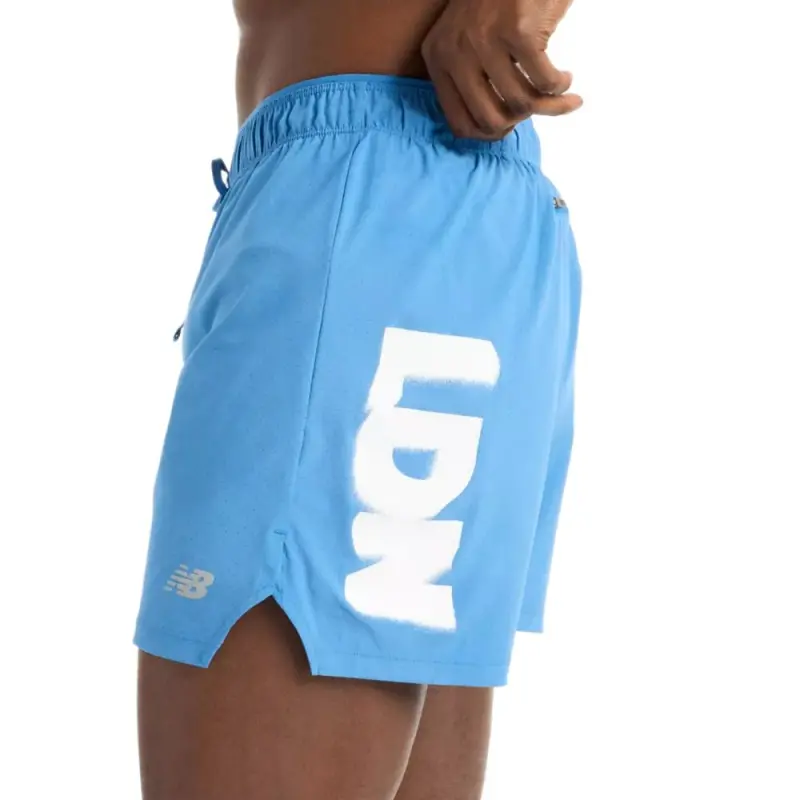 New Balance London Edition Sports Shorts Men's Blue-5