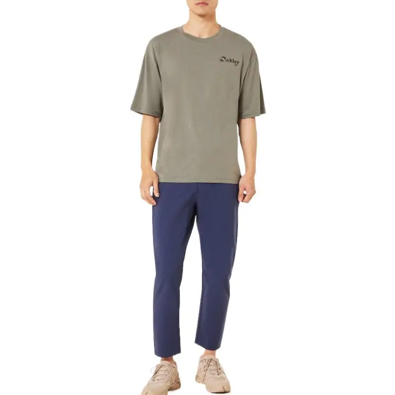 Oakley En New Retro Tee Motel 2.0 T Shirt Men's Army Green-3